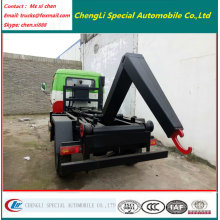 Mini 2000liters Motor Hook Lift Garbage Truck